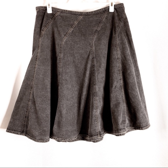 Jessica Sport Grey Denim Skirt Size 16 - Picture 3 of 5